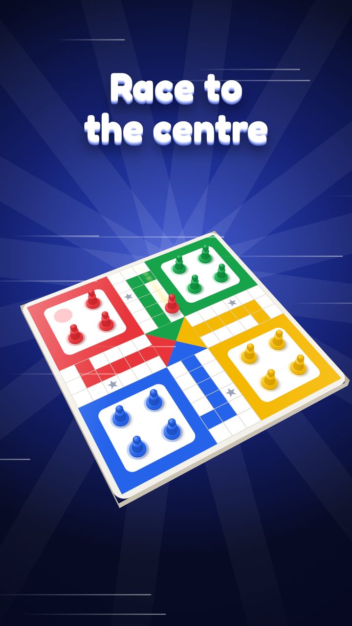 Ludo game video: roll a 6, capture, race home